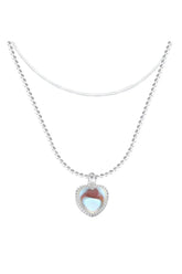 Korean Love Clavicle Necklace