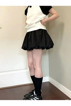 Korean Mini Balloon Skirt