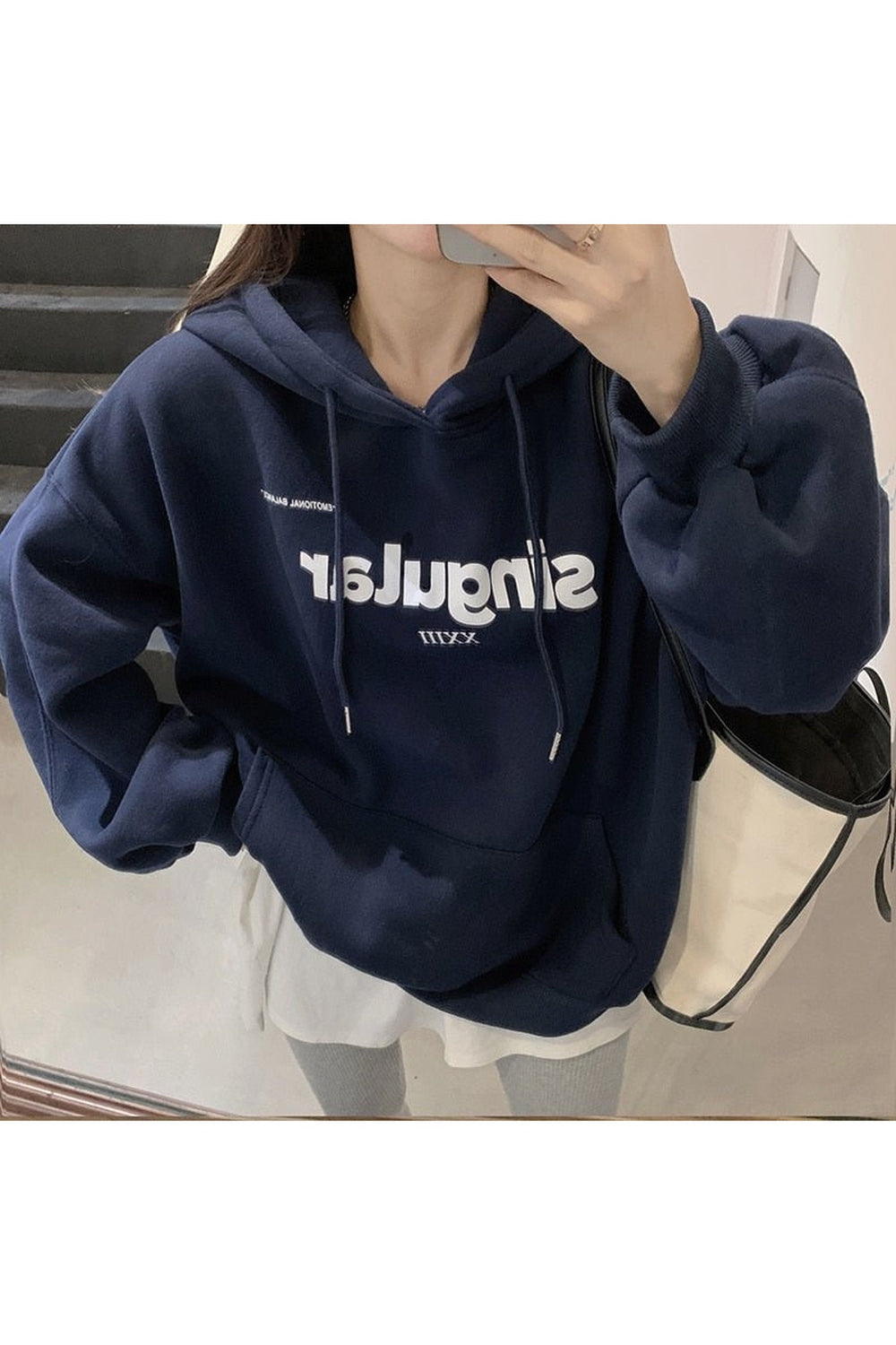 Fall Korean Oversized Hoodie