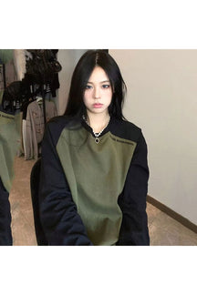 Cozy Fall Korean Pullover Hoodie variant 1, stylish.