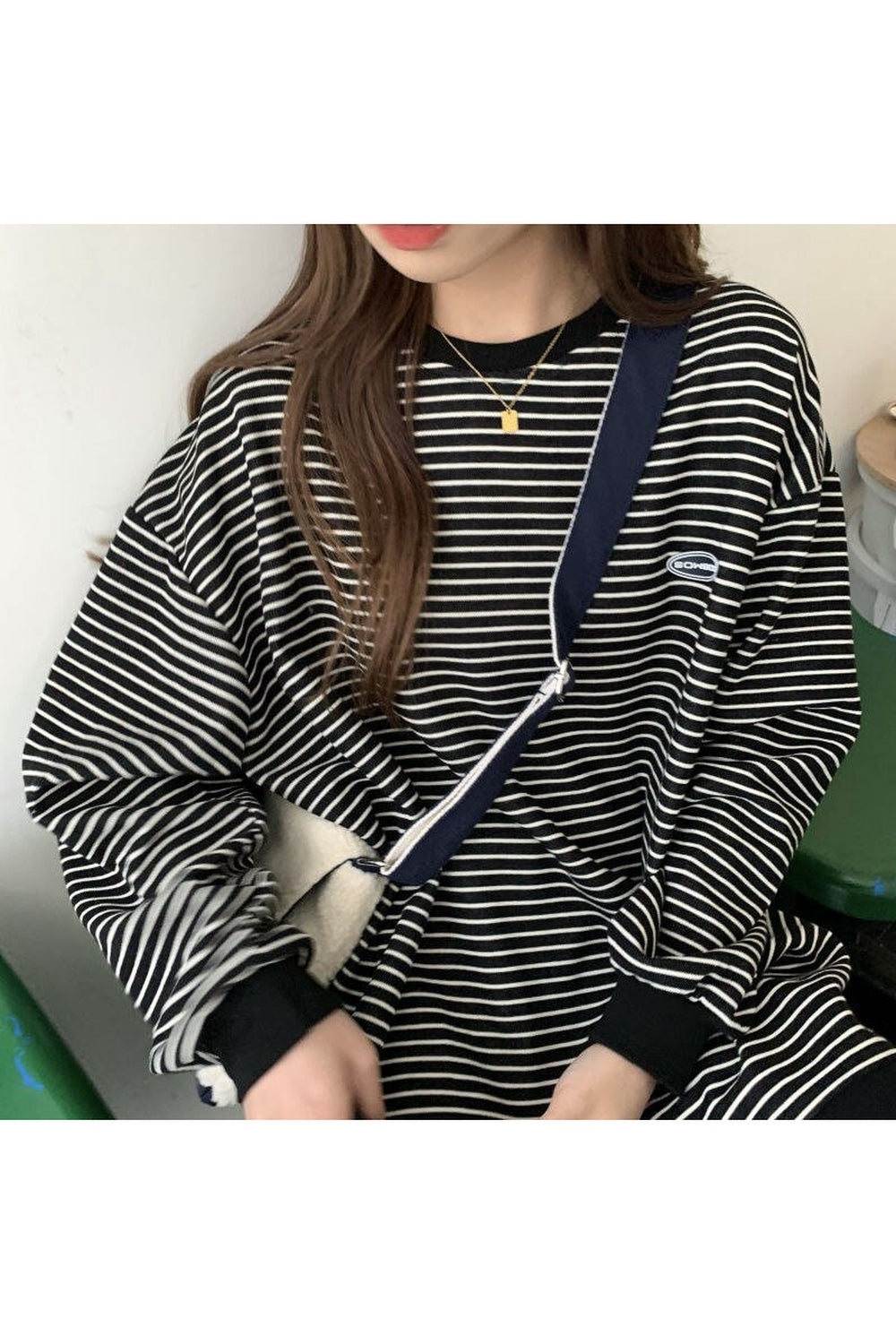 Korean Striped T-shirt