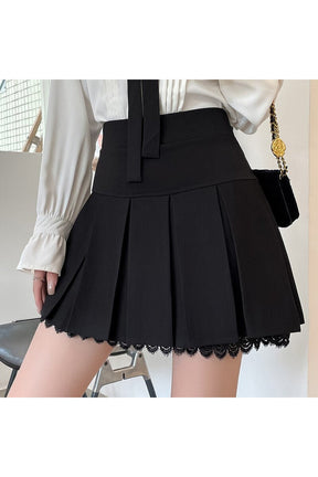 Korean Style A-line Short Skirt