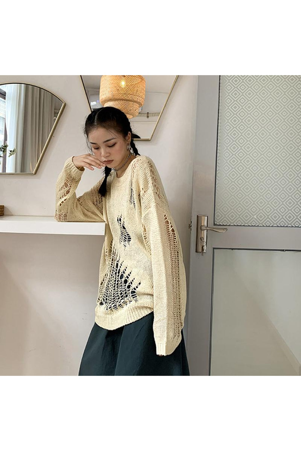 Fall Korean Style Loose Sweater