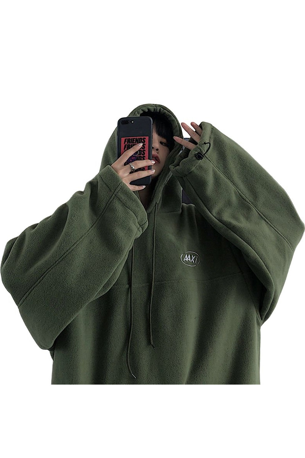 Fall Large fleece hoodie