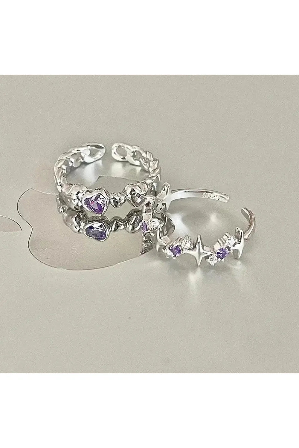 Lavender Dreams Ring Set