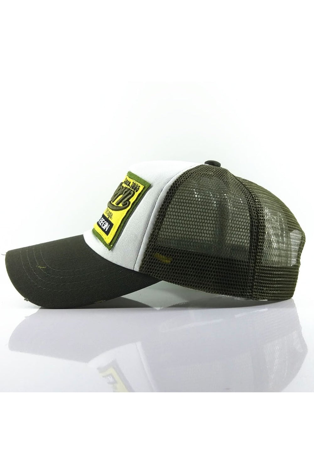 Letter Embroidery Mesh Baseball Cap