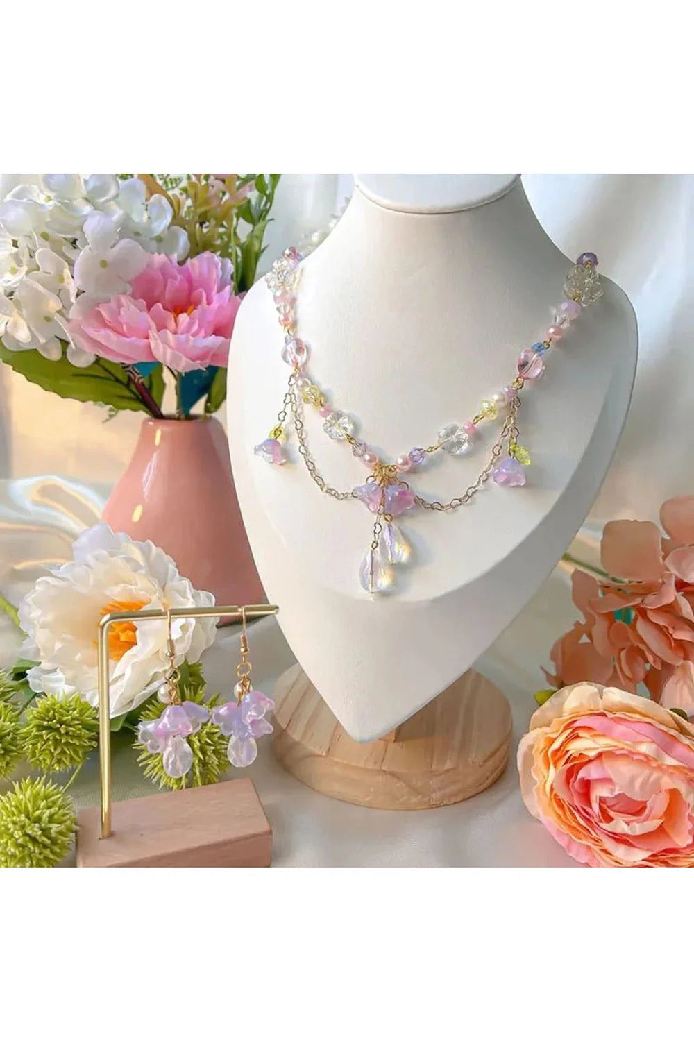 Lily  Floral Necklace