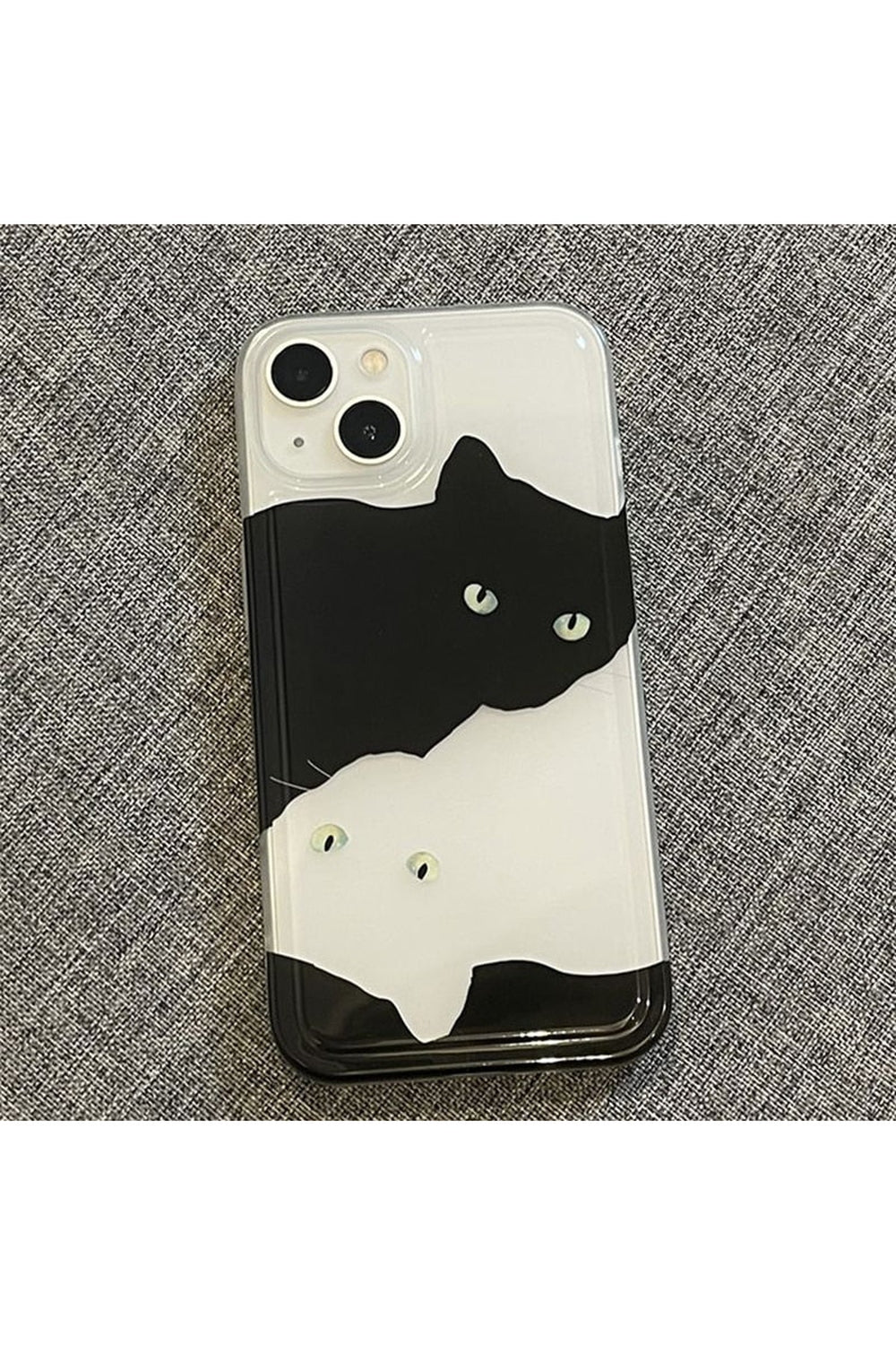 Colorful Line Cats iPhone Case for iPhone 14ProMax.