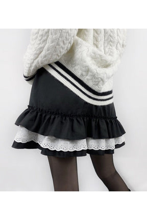 Kawaii Cute Style Mini Skirt