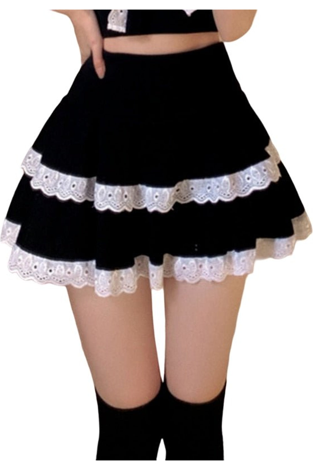 Kawaii Goth Mini Skirt