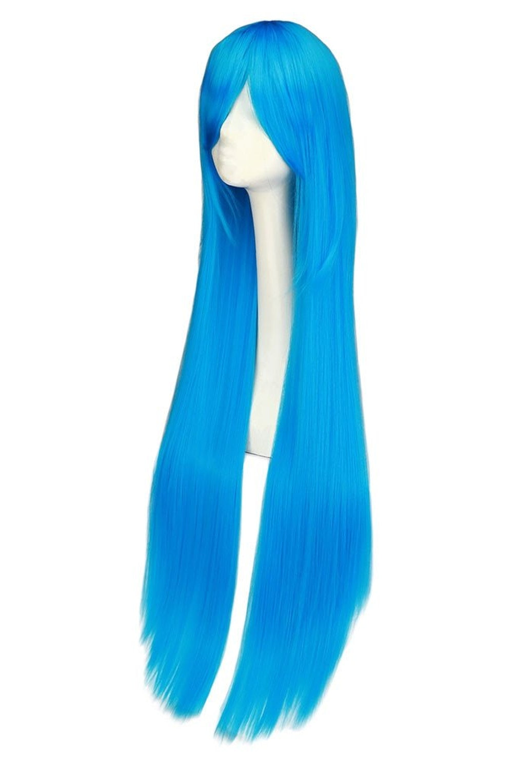 Long Blue Synthetic Wig