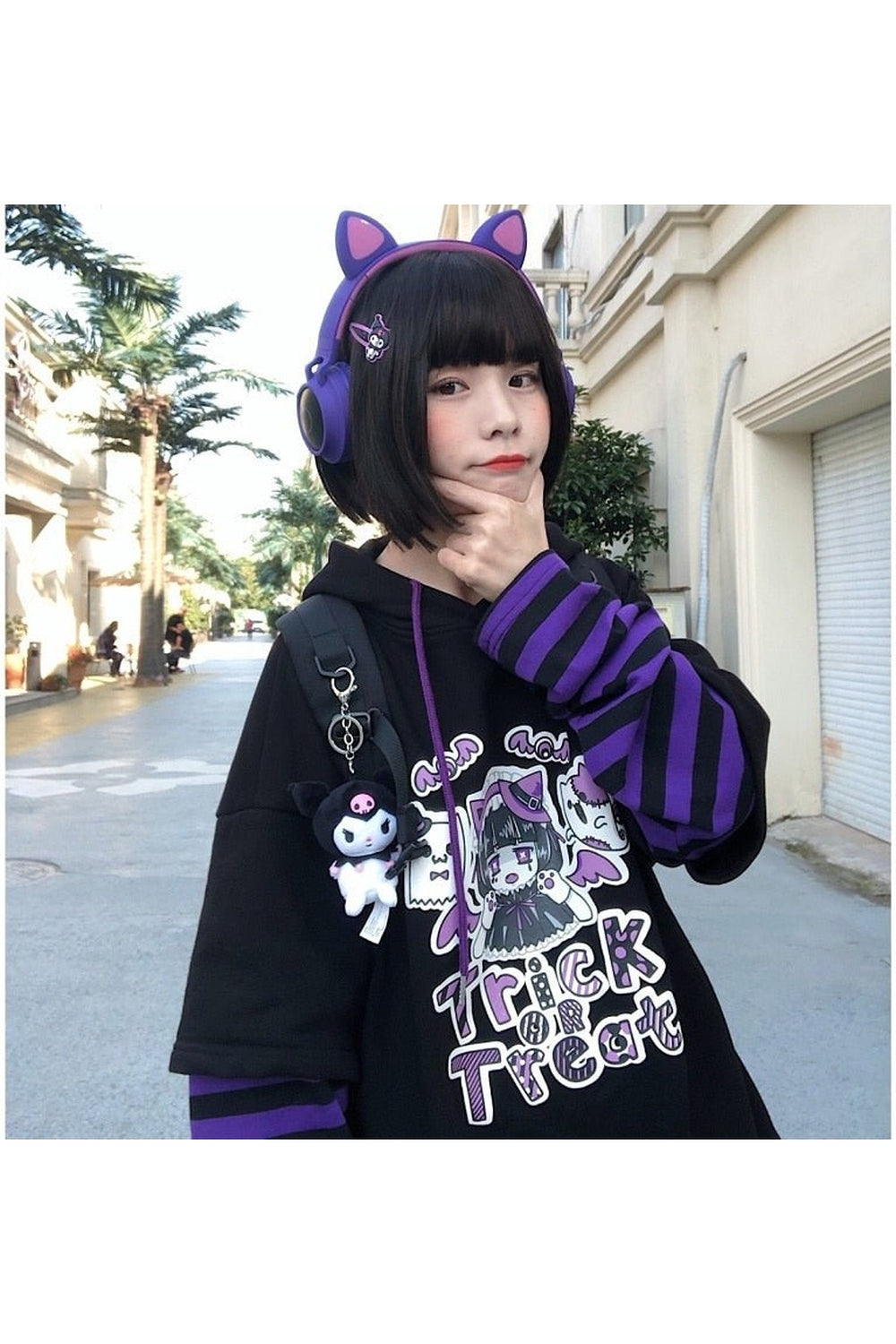 Fall Long-Sleeved Anime Hoodie