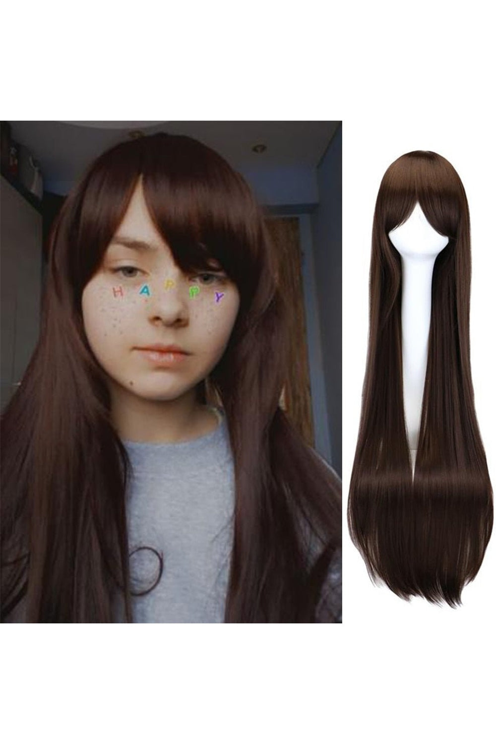 Long Straight Cosplay Wig