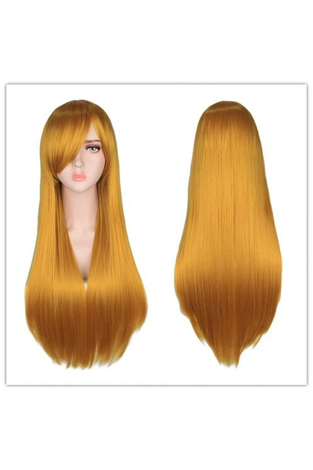 Long Straight Ombre Cosplay Wig