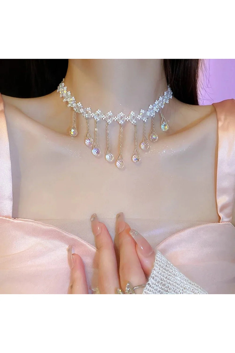 Luxury Mini Beads Choker Necklace