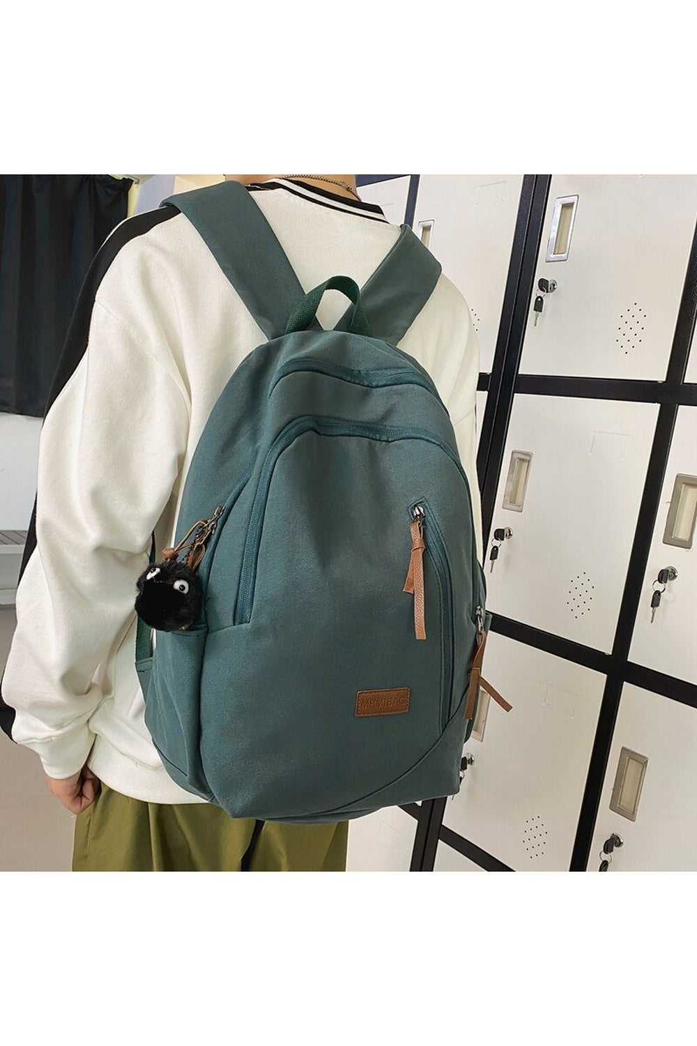 Multi Pocket Canvas Backpack