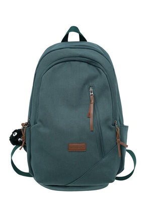 Multi Pocket Canvas Backpack