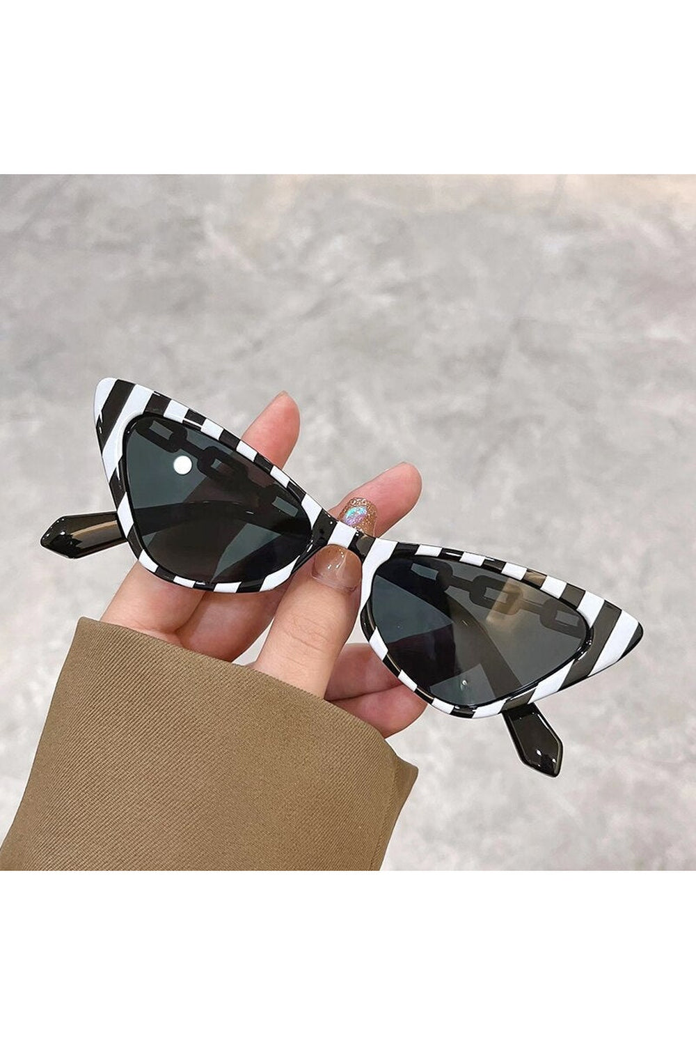 Multicolor Cat Eye Sunglasses