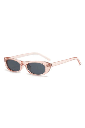 Narrow Frame Cat Eye Sunglasses