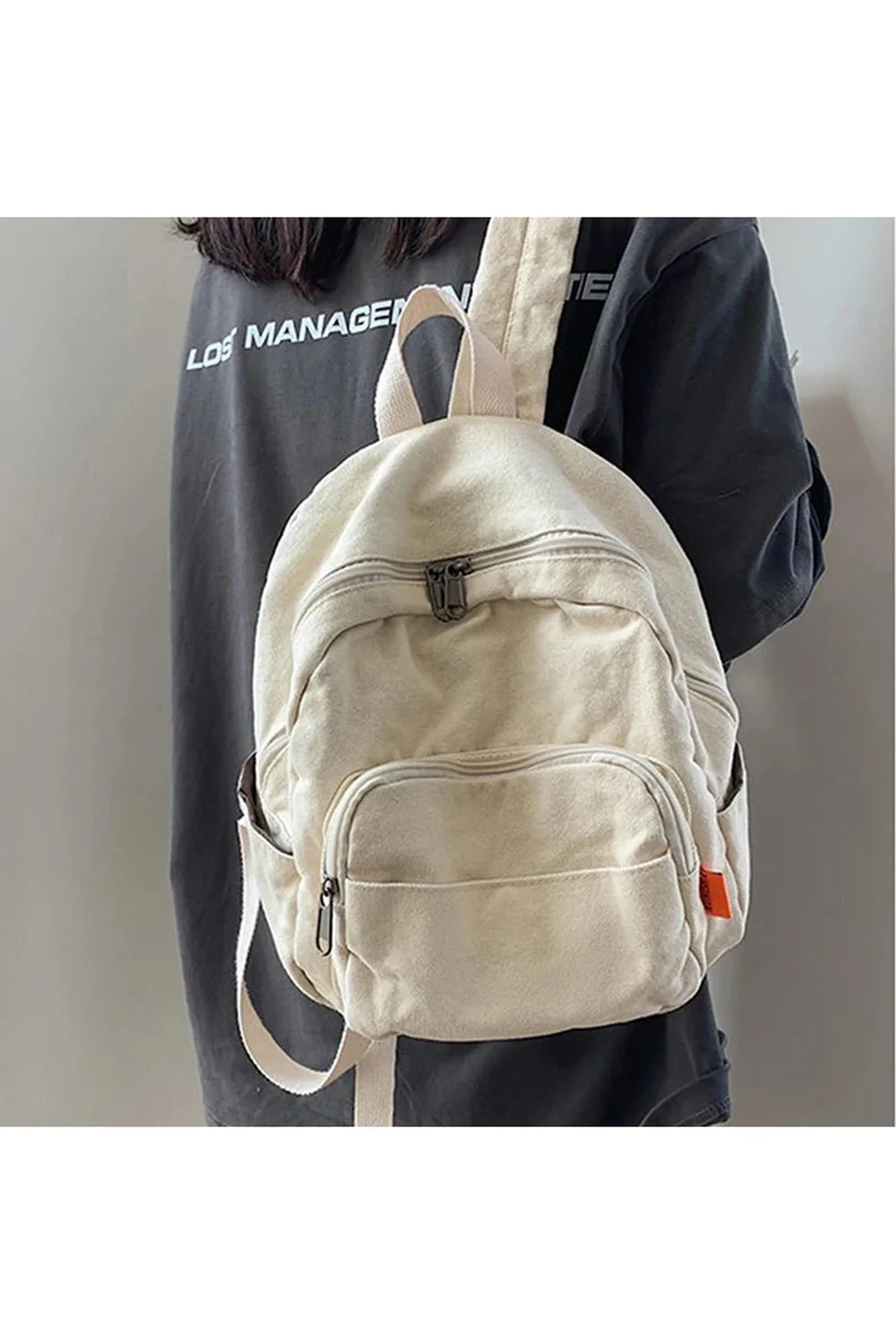 Neutral Canvas Backpacks