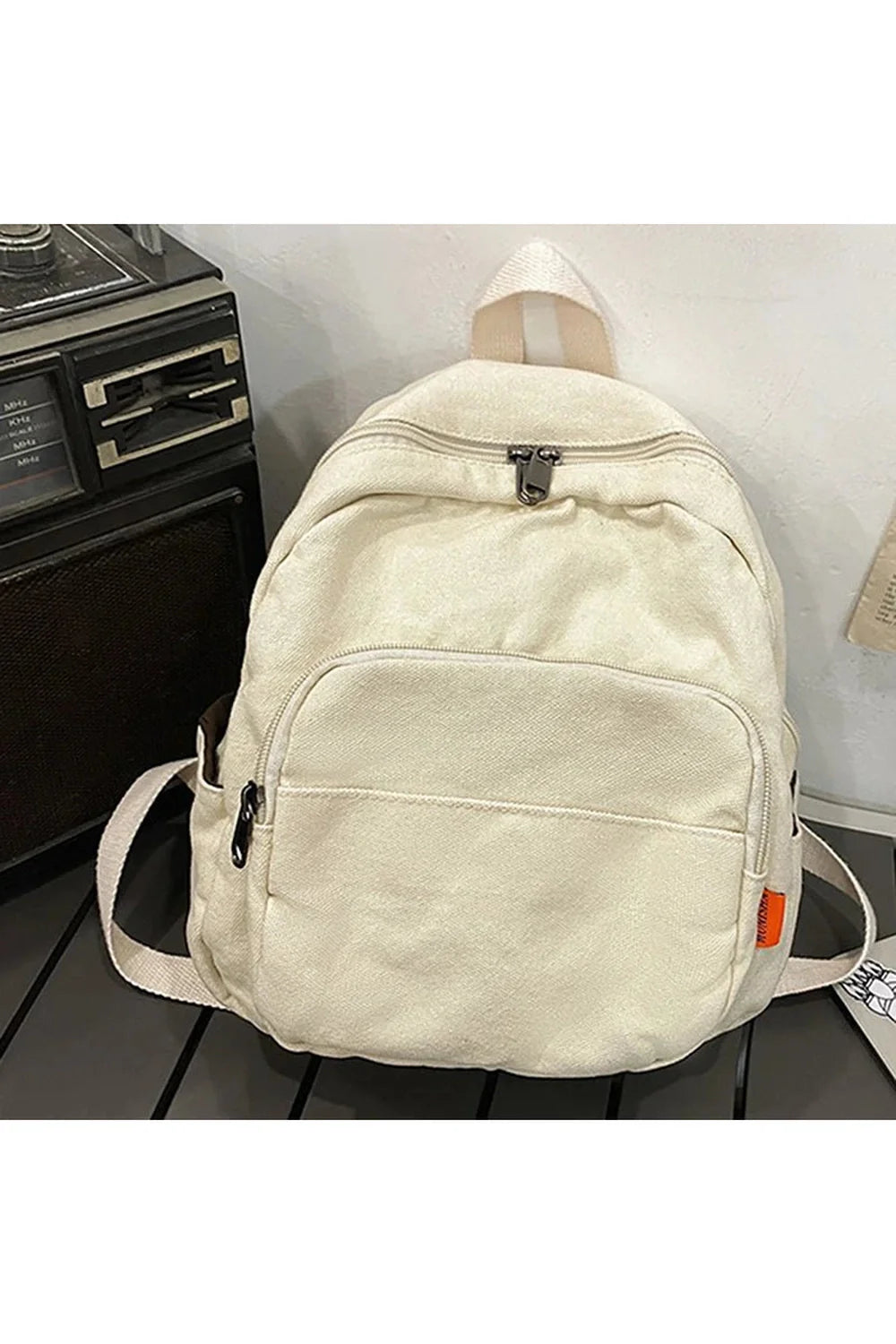 Neutral Canvas Backpacks