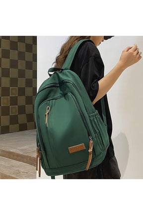 Nylon College Backpack for Students