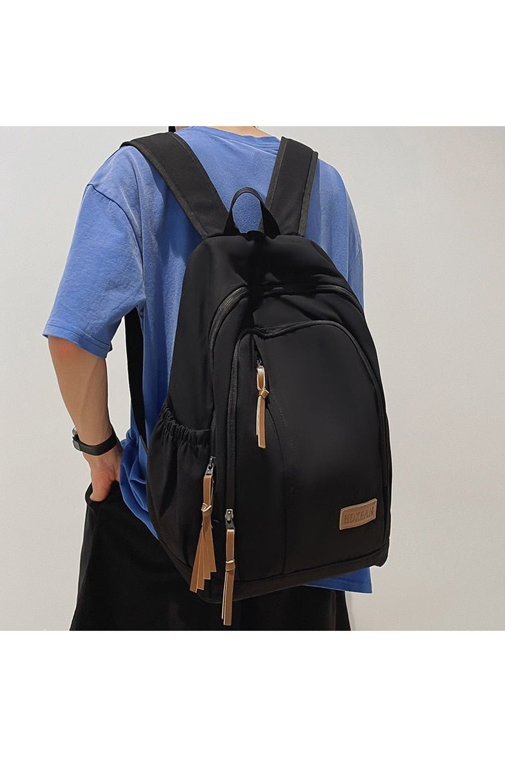 Nylon College Backpack for Students