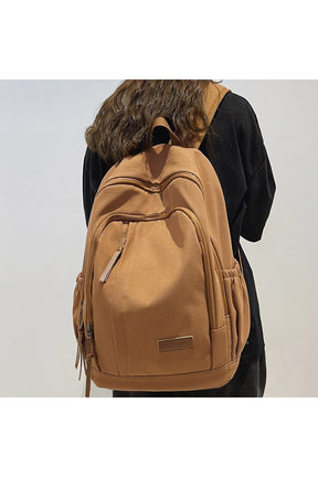 Nylon College Backpack for Students