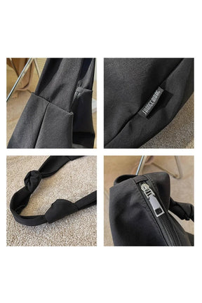 Nylon Shoulder Handbag