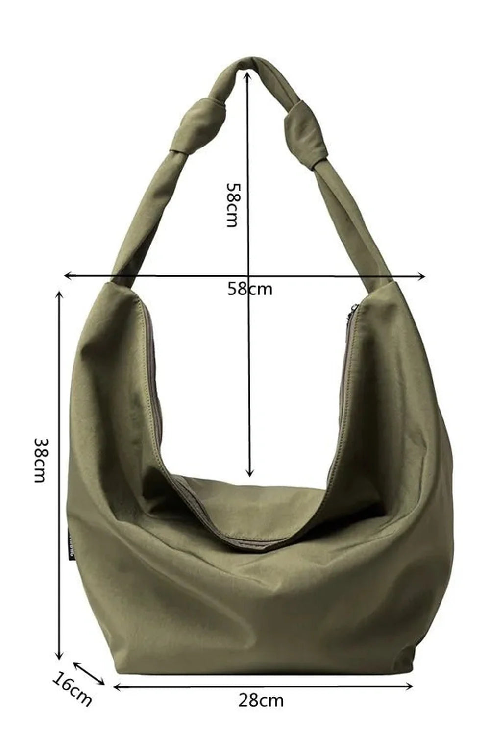 Nylon Shoulder Handbag