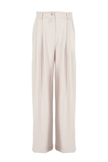 Old Money Classic Wide Pants & Sweatshirt Set