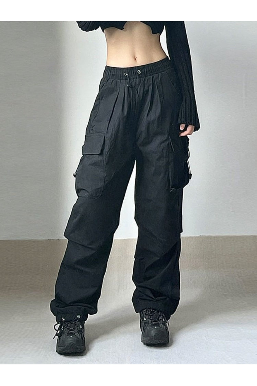 High Waist Full Length Pants