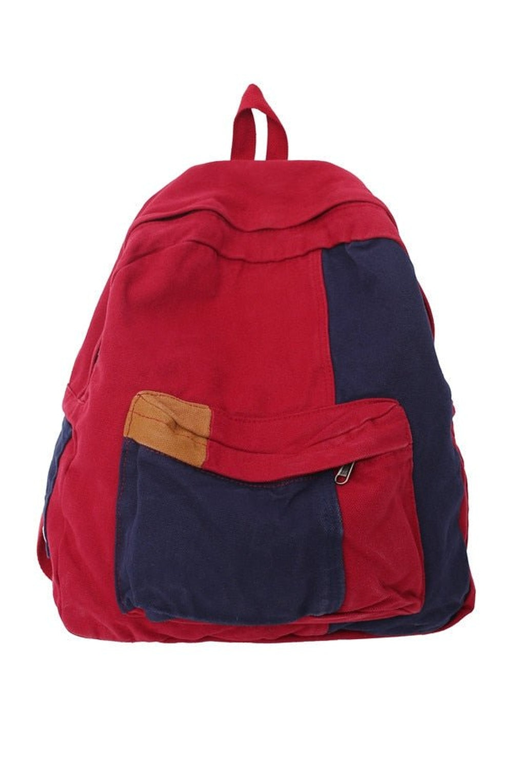 Panelled Canvas Backpack