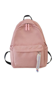 Pink Pastel Colors Students Backpack, stylish and vibrant.