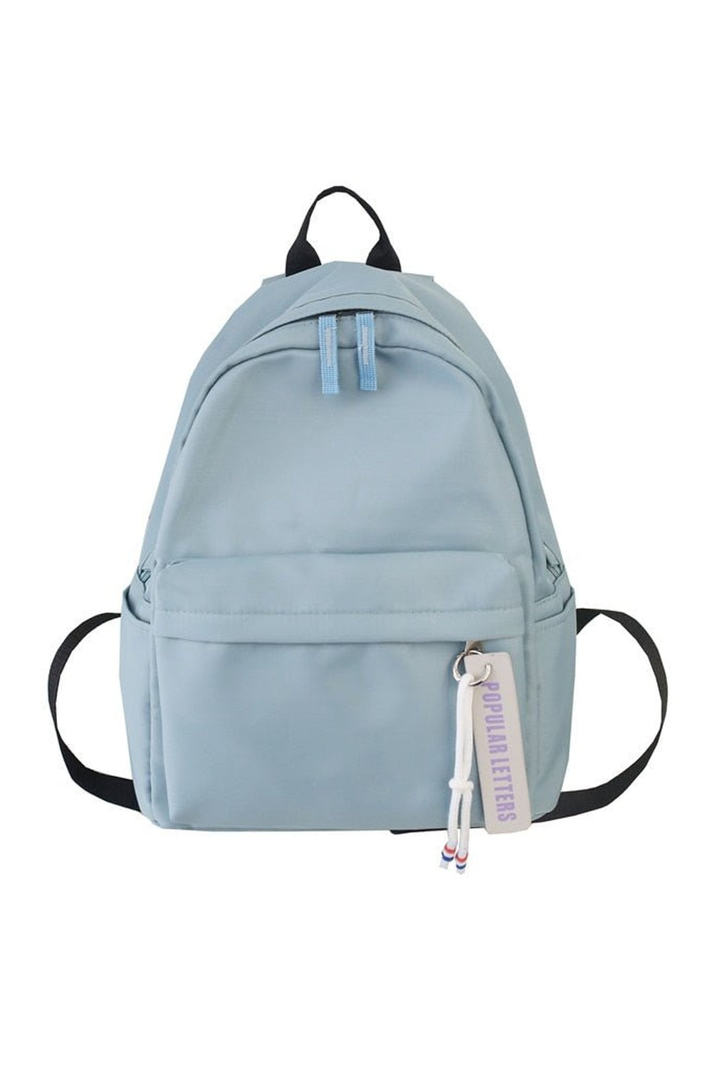 Light blue Pastel Colors Students Backpack for school.