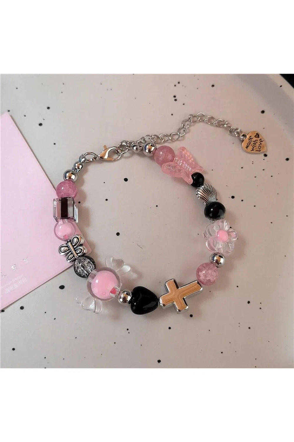 Pastel Dream Charm Bracelets variant 2 with crystals.