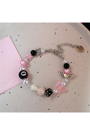 Pastel Dream Charm Bracelets variant 5, exquisite pastel colors.