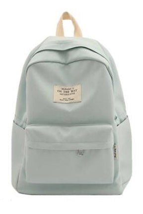 Pastel Simple Design Oxford Backpack