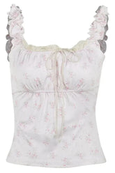 Stylish Pink Coquette Top for a chic look.