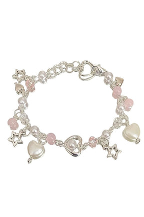 Pink Star Pastel Fairy Bracelet