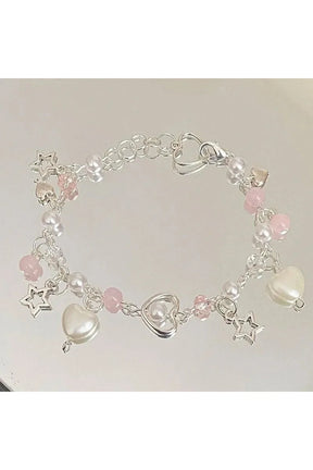 Pink Star Pastel Fairy Bracelet