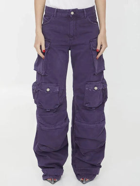 Plum Surge Pocket Pants