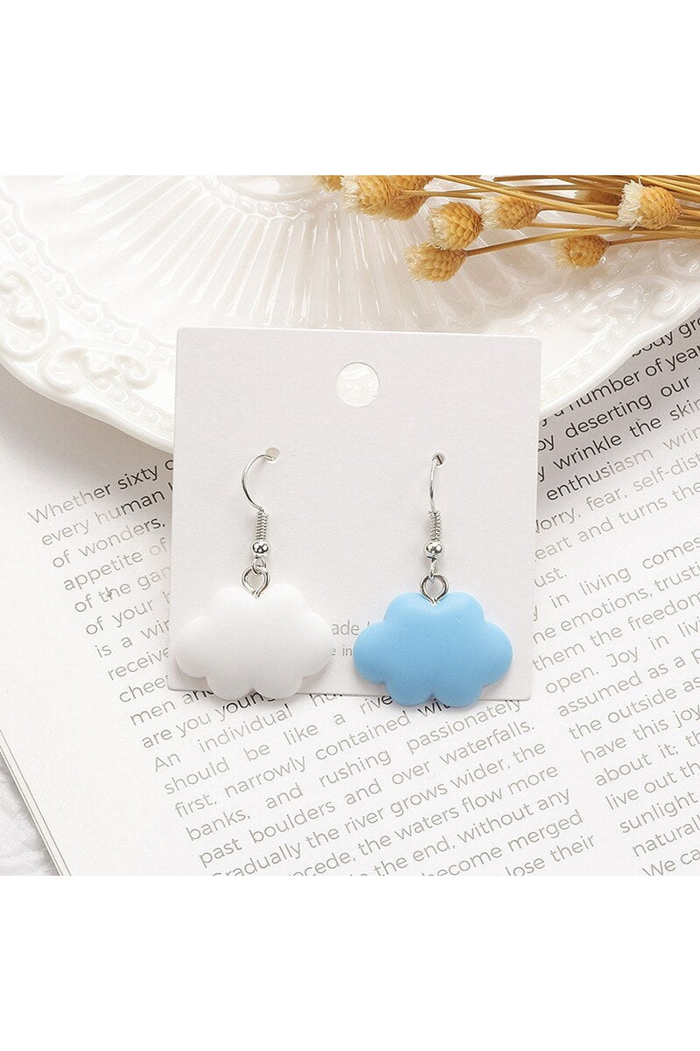 Preppy clouds Dangle earrings