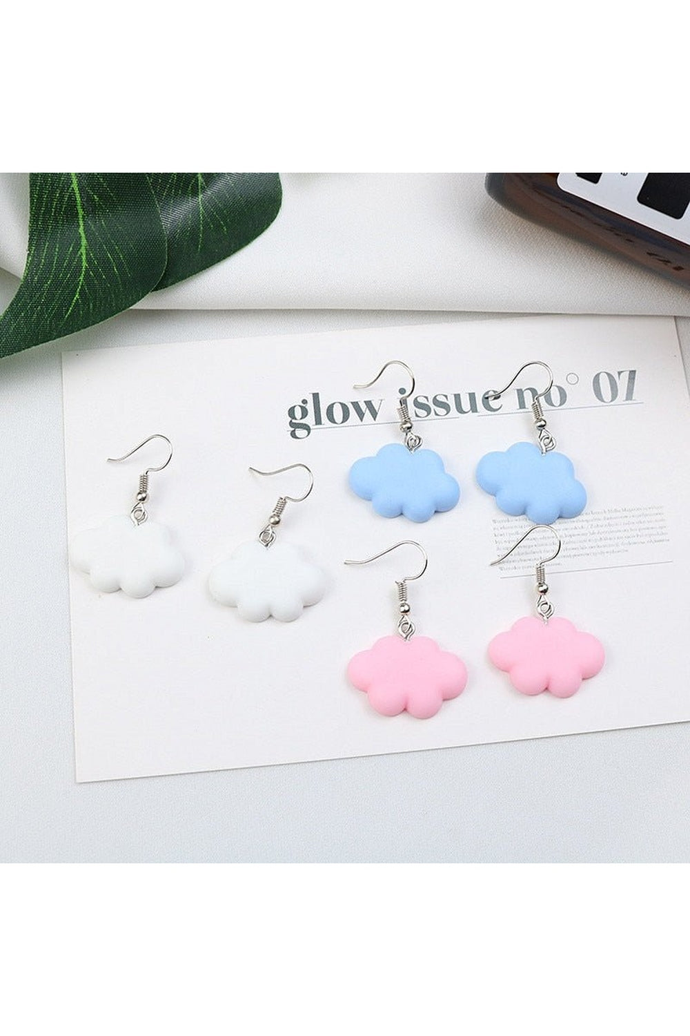 Preppy clouds Dangle earrings