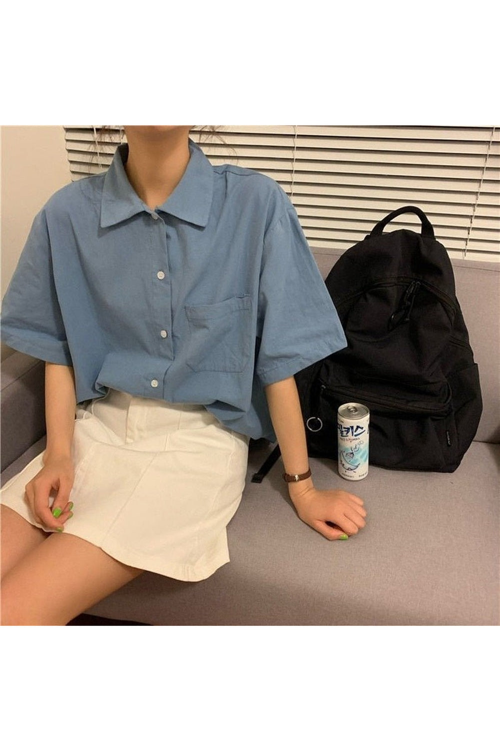 Preppy Loose Shirt