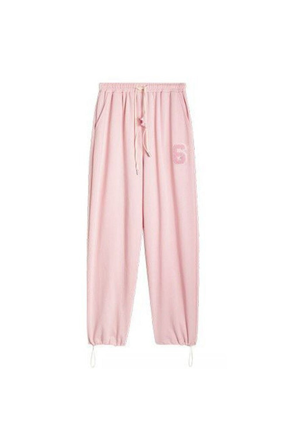 Preppy Pink Jogging Sweatpants