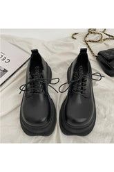 Preppy Platform British Style Shoes