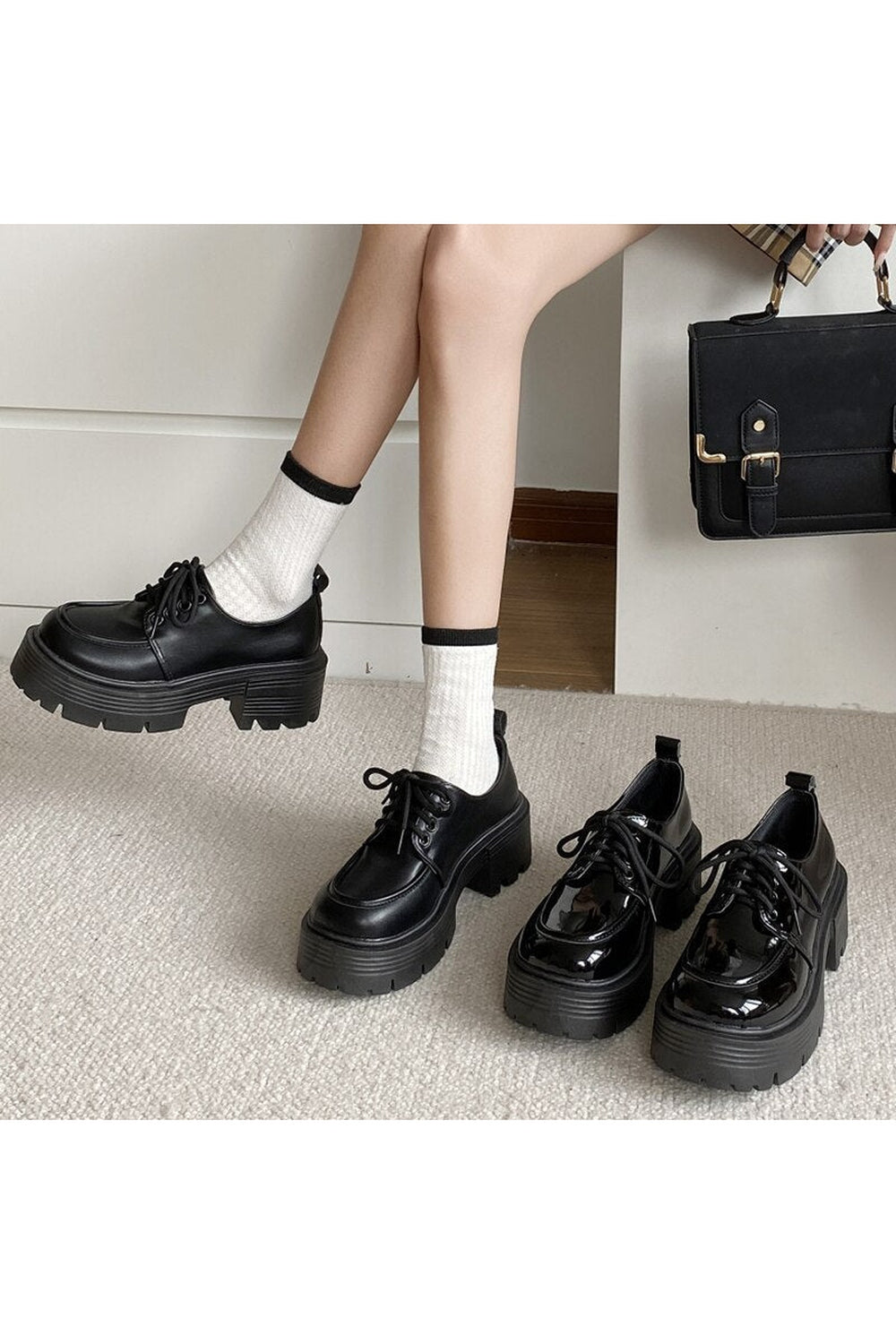 Preppy Platform Shoes