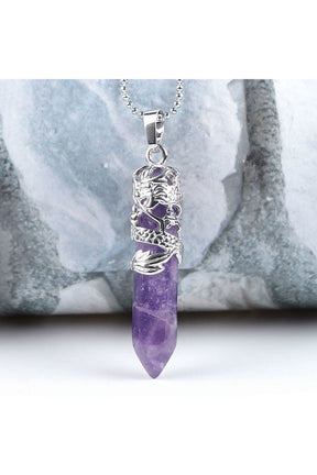 Fairy Stone Pendant NN001-3, mystical gemstone jewelry.