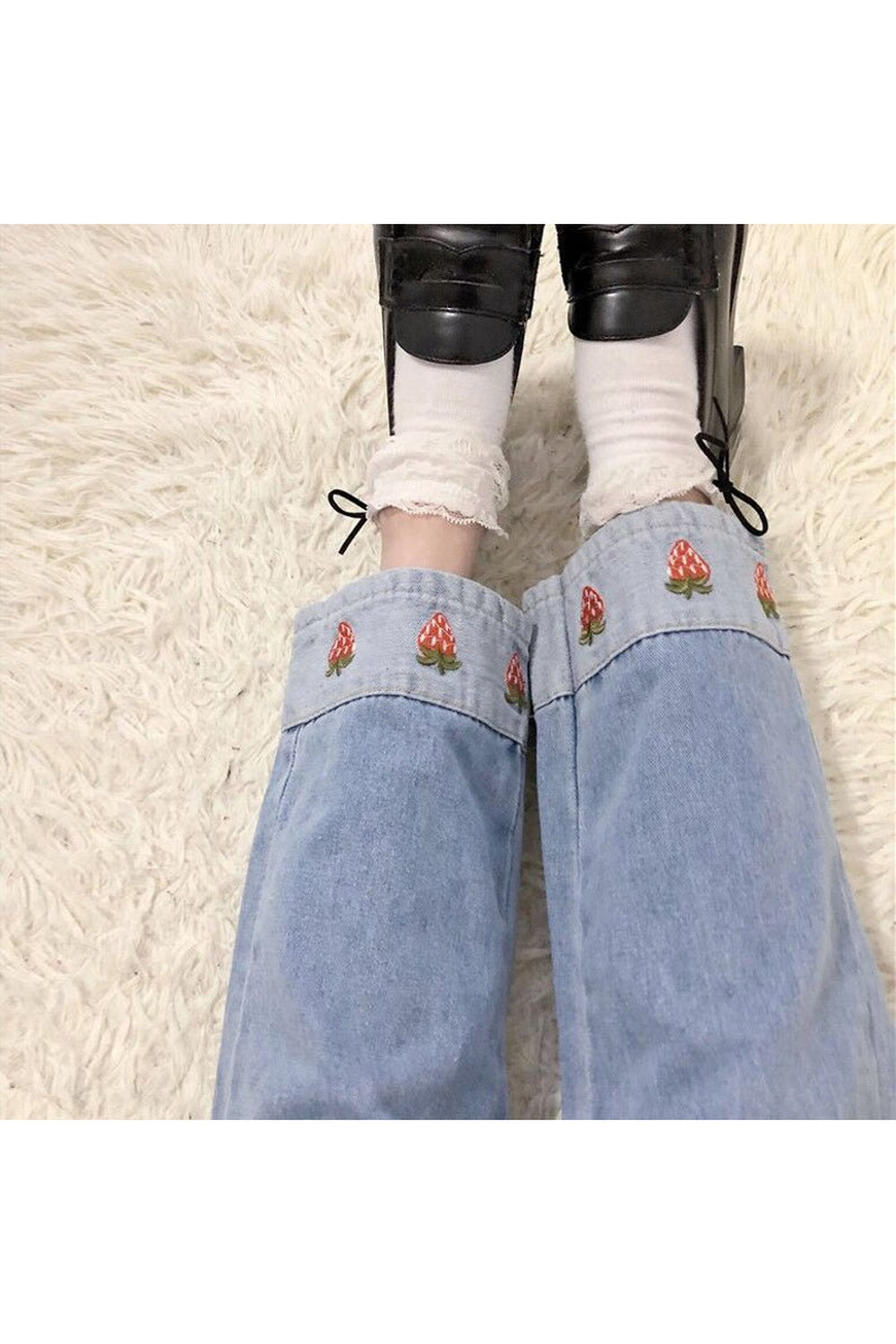 Preppy Strawberry Pants